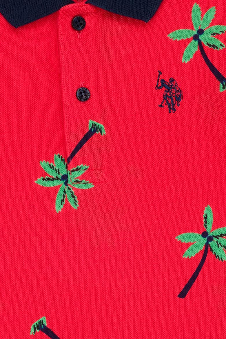 Erkek Çocuk Turuncu Polo Yaka Tişört - 50278164015