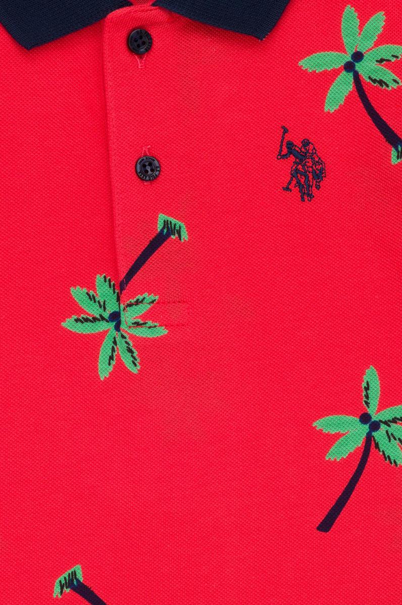 Erkek Çocuk Turuncu Polo Yaka Tişört