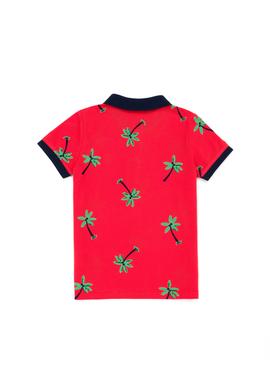 Erkek Çocuk Turuncu Polo Yaka Tişört - 50278164015