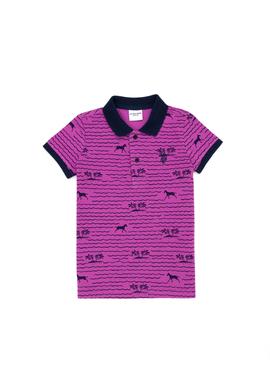 Erkek Çocuk Lacivert Polo Yaka Tişört - 50278166035