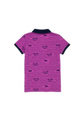 Erkek Çocuk Lacivert Polo Yaka Tişört - 50278166035