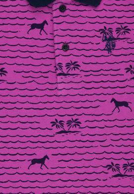 Erkek Çocuk Lacivert Polo Yaka Tişört - 50278166035