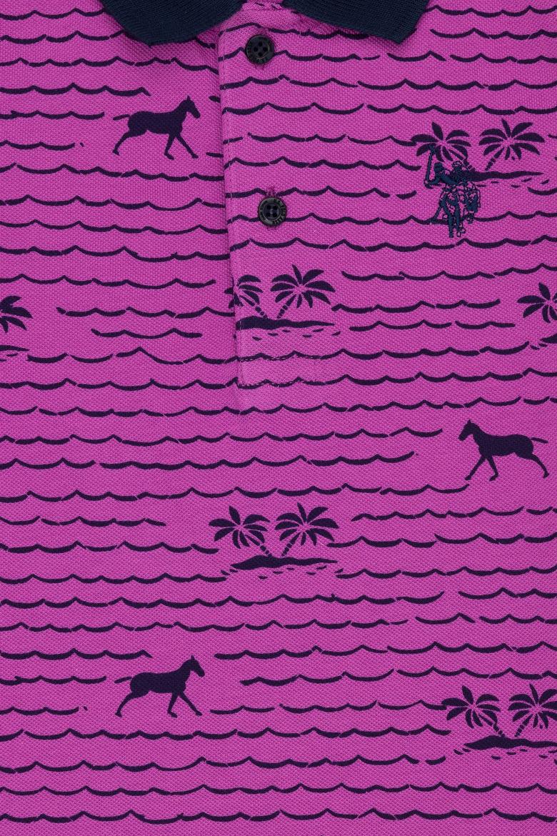 Erkek Çocuk Lacivert Polo Yaka Tişört - 50278166035