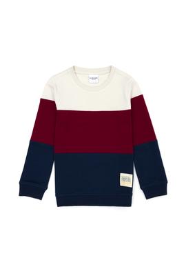 Çocuk Lacivert Bisiklet Yaka Sweatshirt - 50274390016