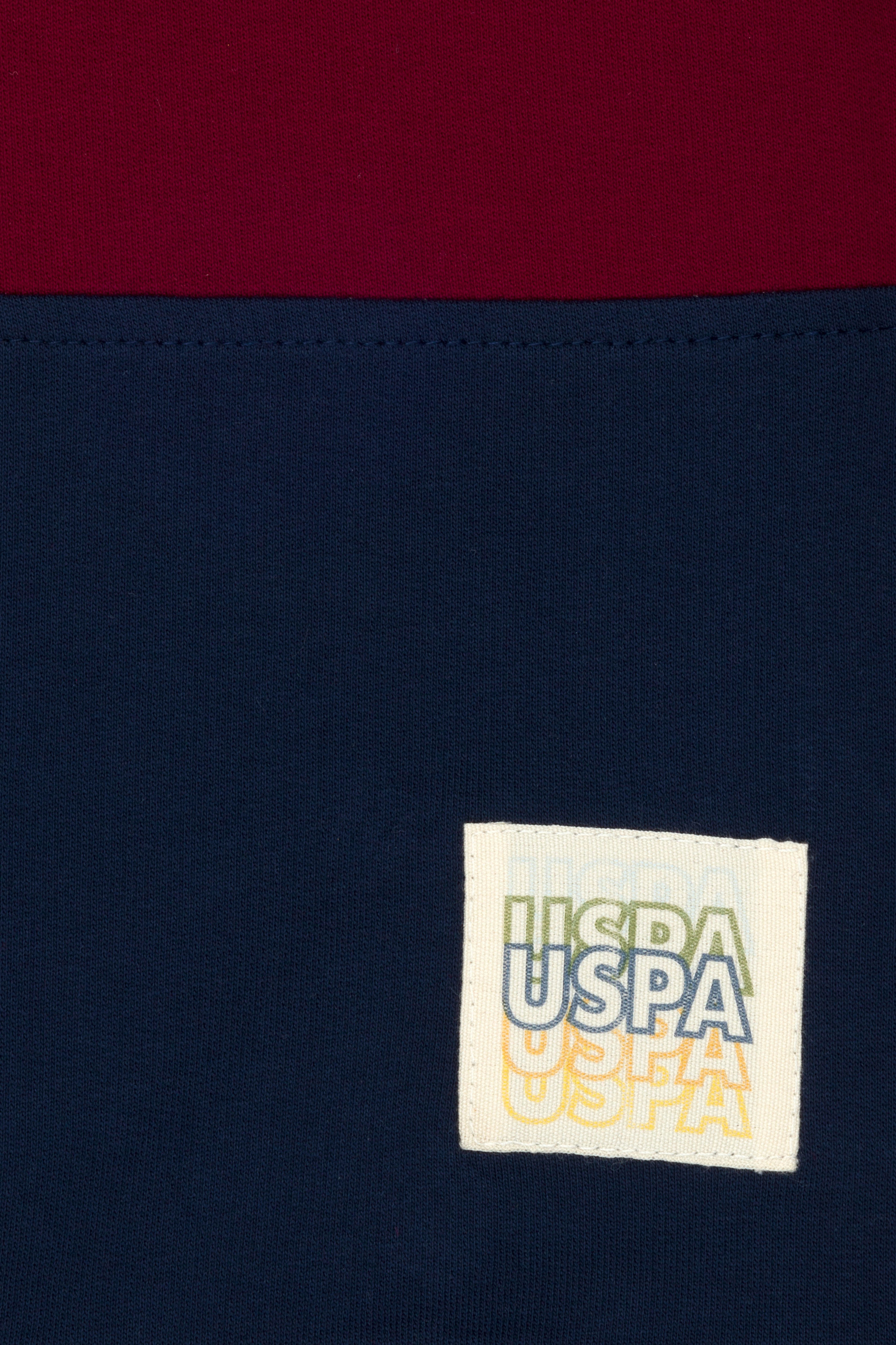 Çocuk Lacivert Bisiklet Yaka Sweatshirt - Image 4