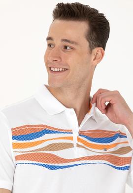 Erkek Turuncu Polo Yaka Tişört - 50263514024