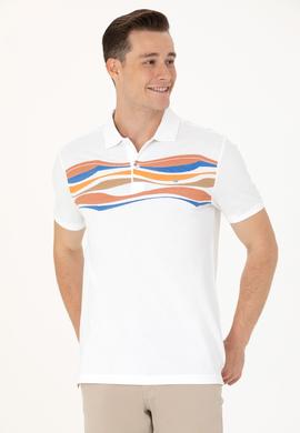 Erkek Turuncu Polo Yaka Tişört - 50263514024