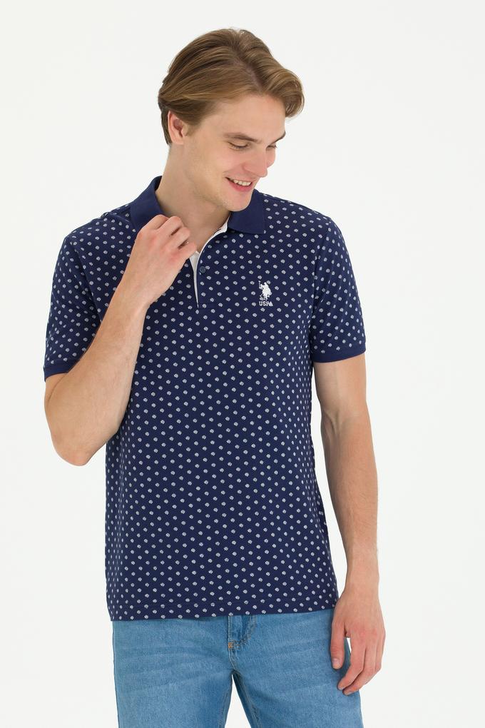 Erkek Oversize Fit Bisiklet Yaka Lacivert Tişört