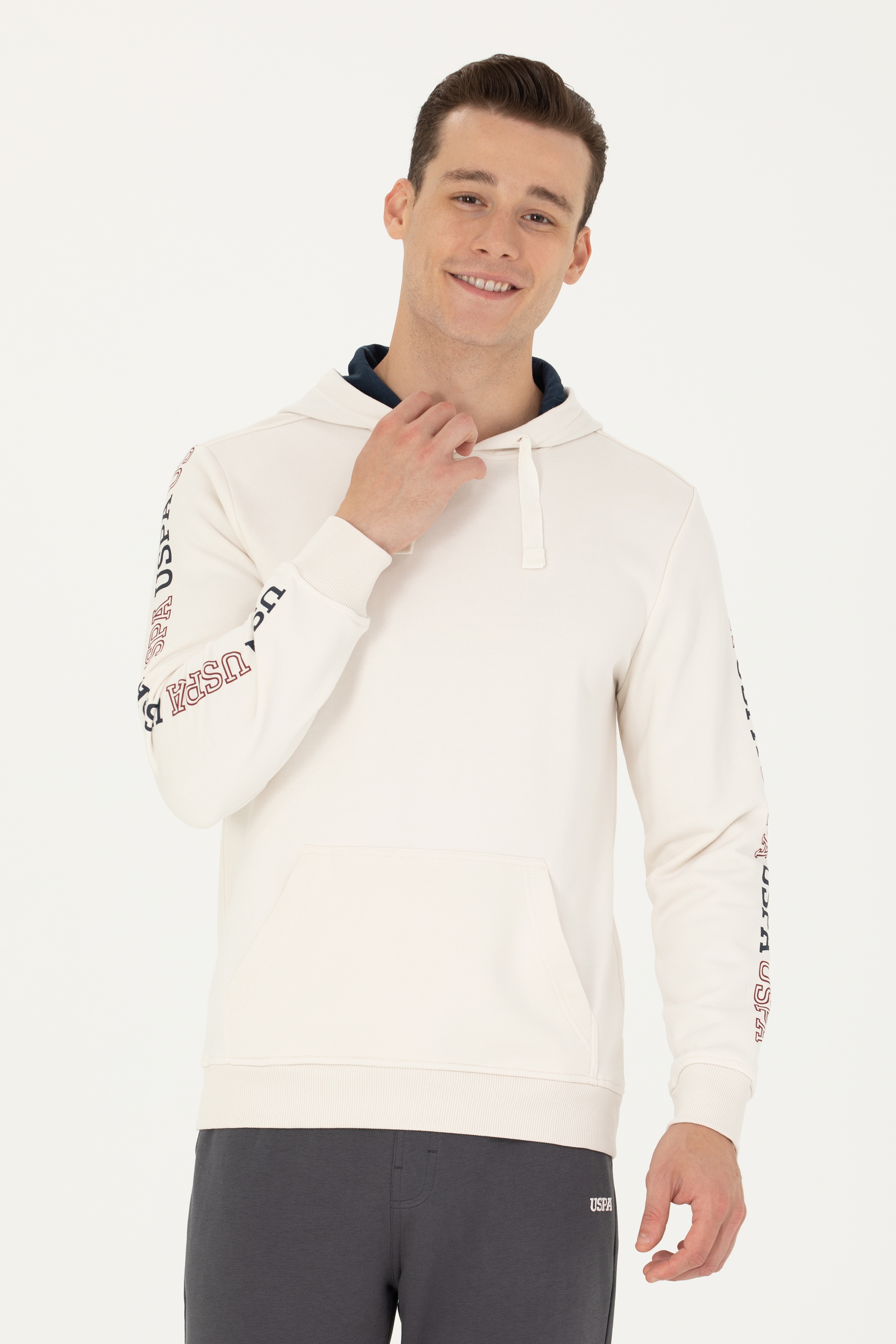 Erkek Taş Sweatshirt - Image 3