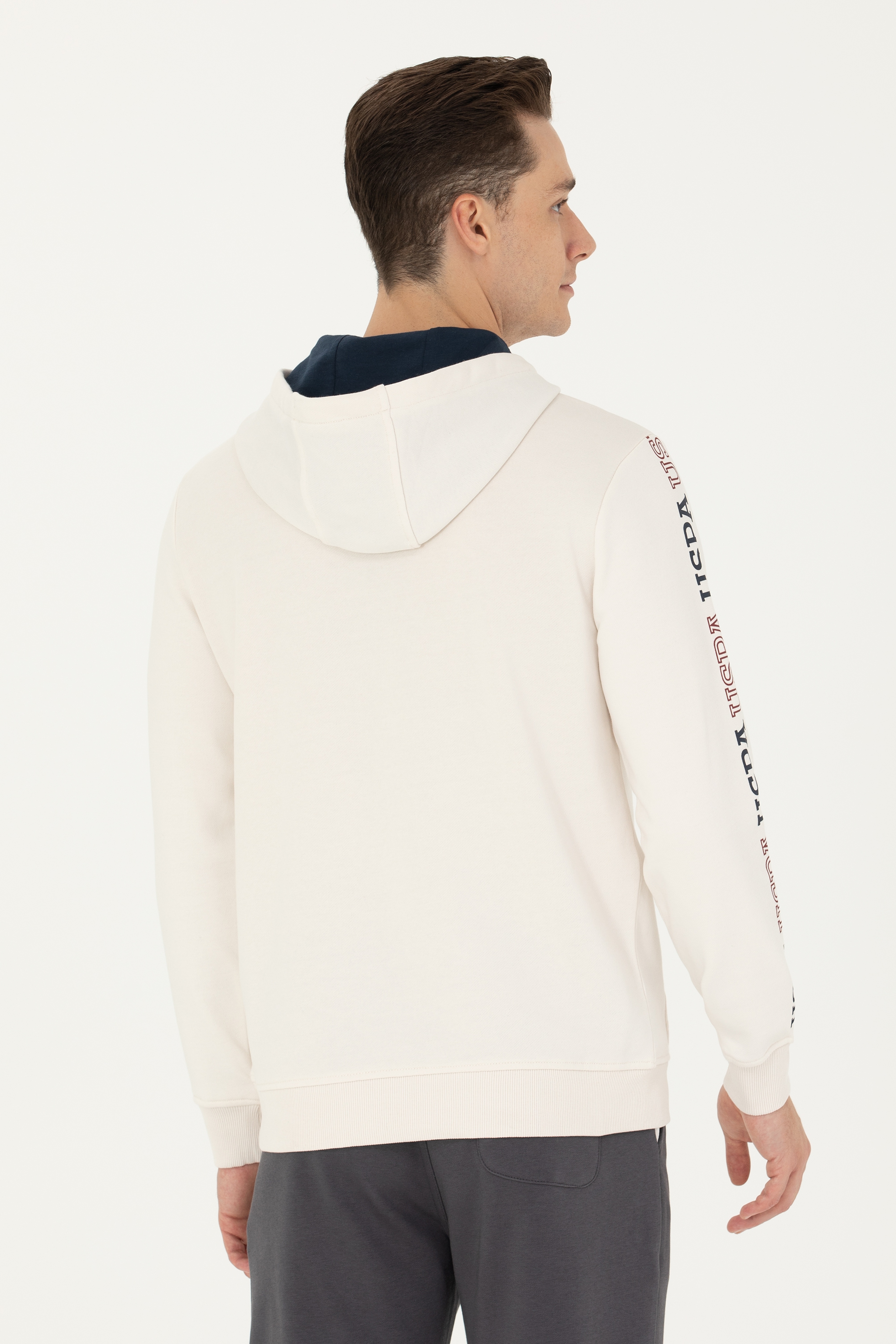 Erkek Taş Sweatshirt - Image 5