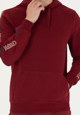 Erkek Bordo Sweatshirt - 50273983029