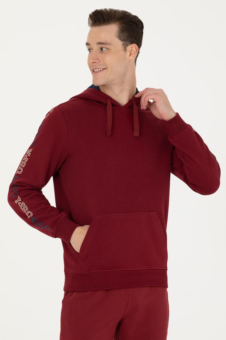 Erkek Bordo Sweatshirt - 50273983029