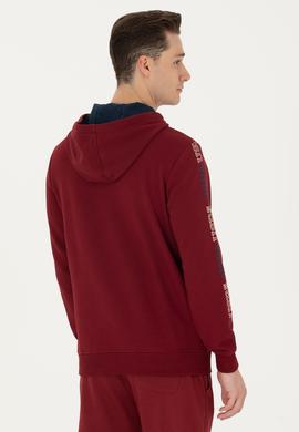 Erkek Bordo Sweatshirt - 50273983029