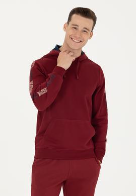 Erkek Bordo Sweatshirt - 50273983029