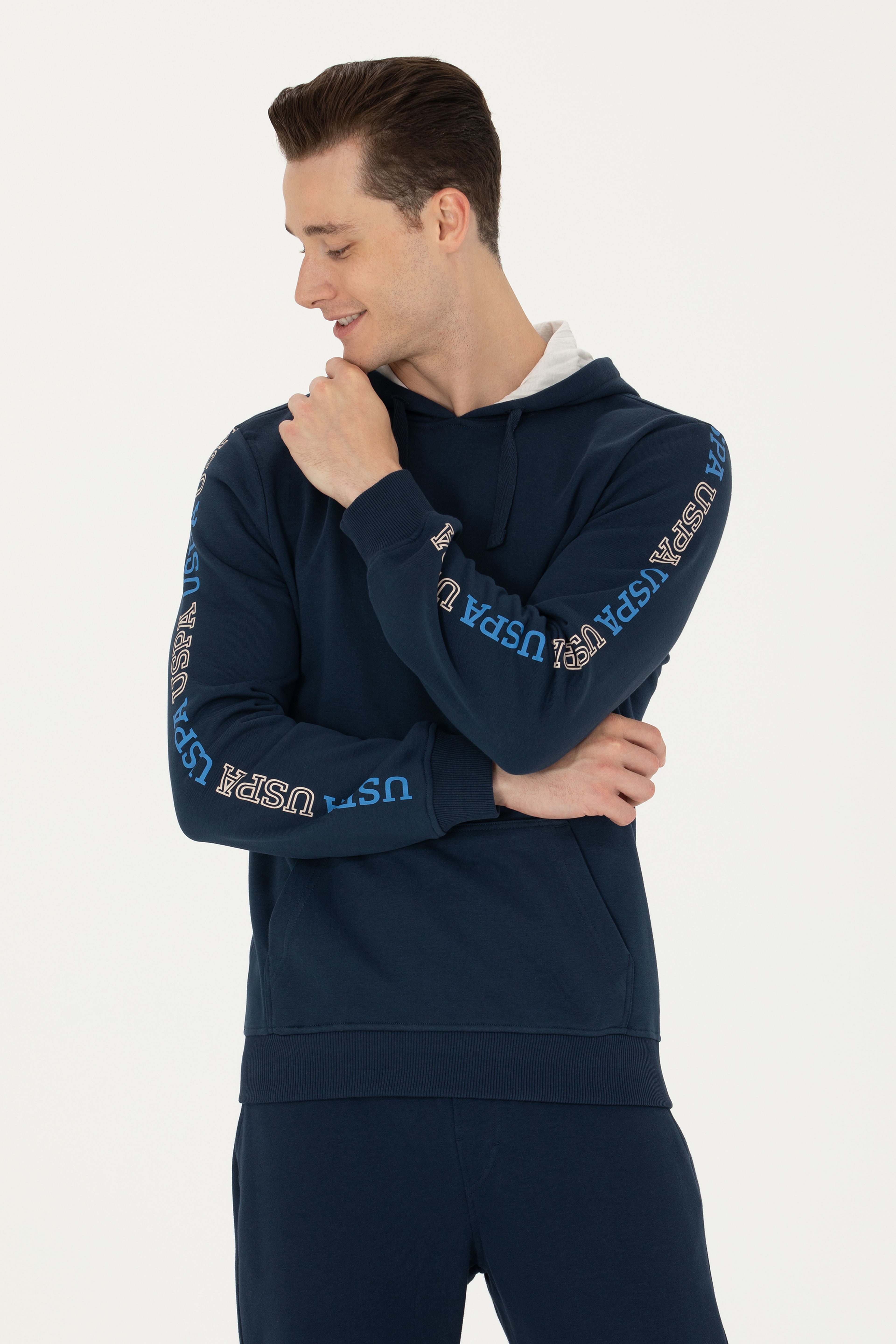 Erkek Lacivert Sweatshirt - Image 1
