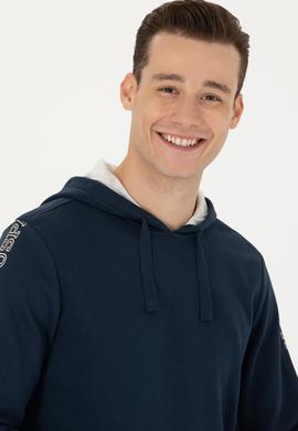 Erkek Lacivert Sweatshirt - 50273983036