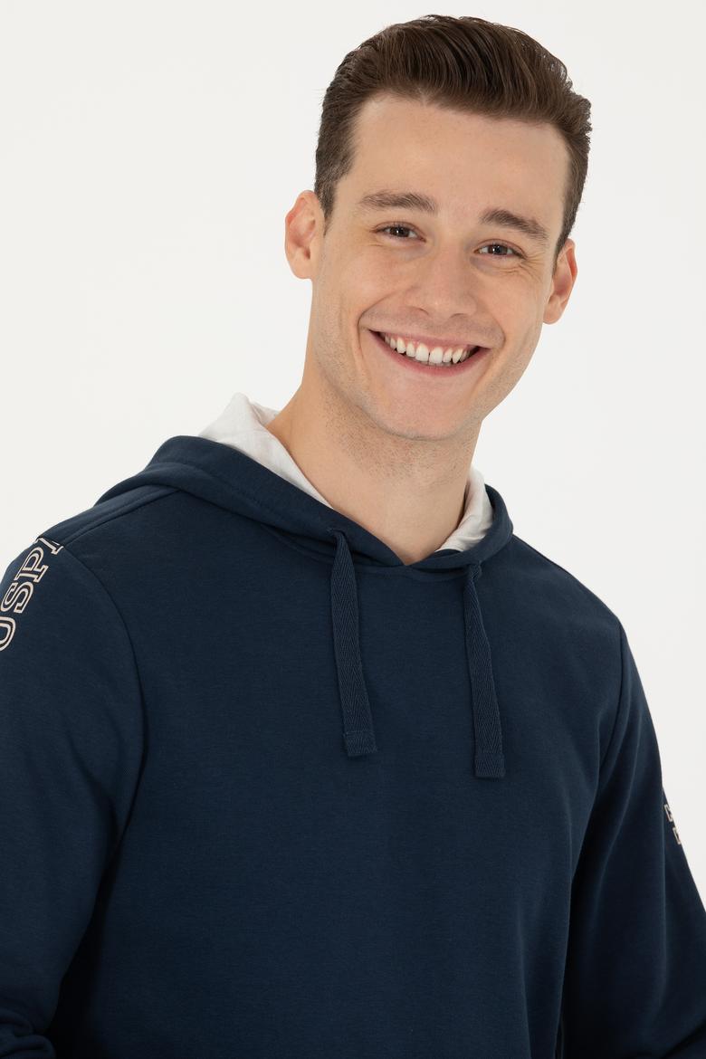 Erkek Lacivert Sweatshirt - 50273983036