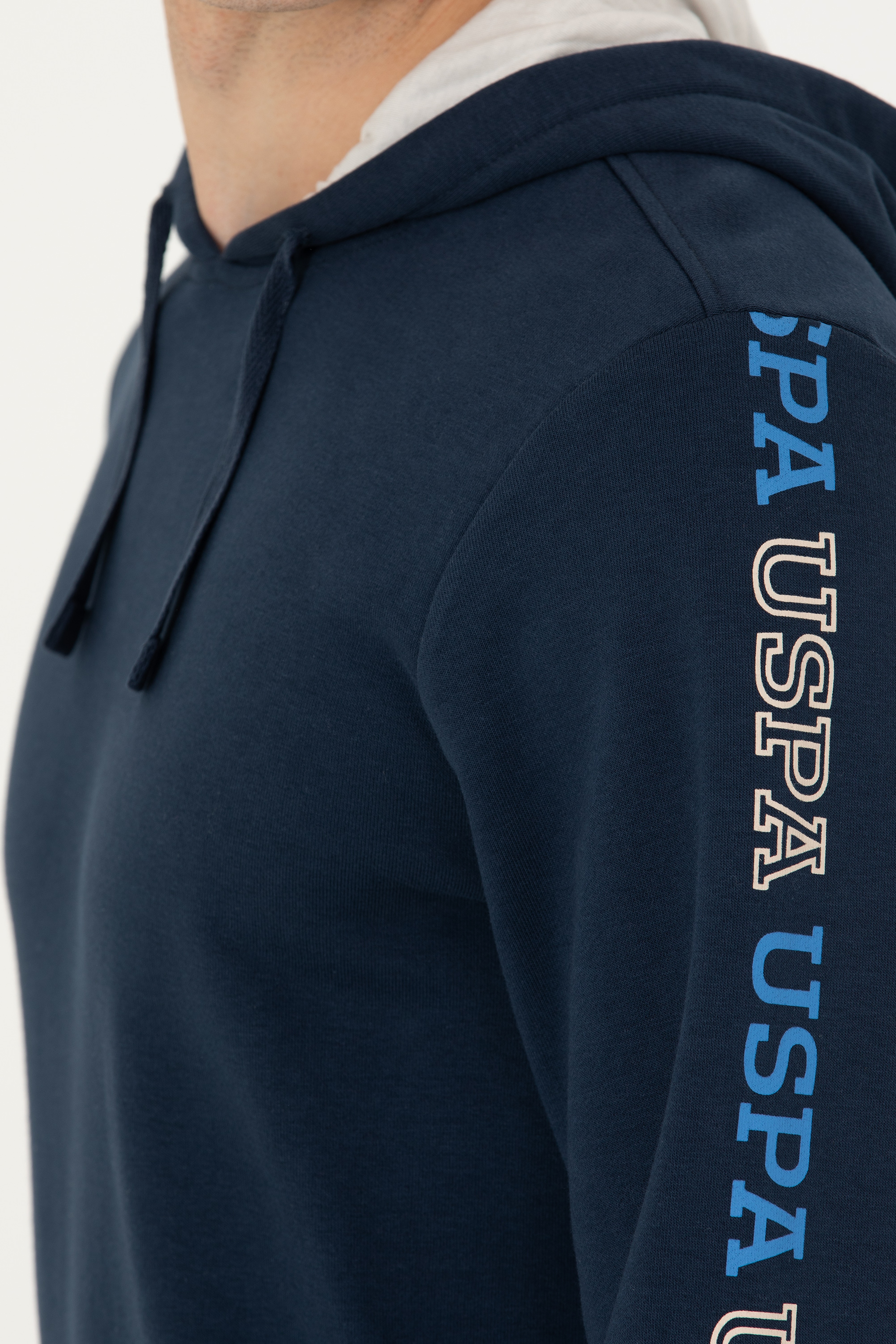 Erkek Lacivert Sweatshirt - Image 7