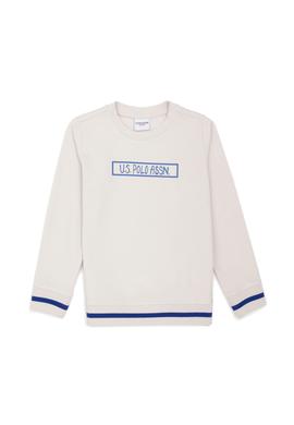 Çocuk Taş Basic Bisiklet Yaka Sweatshirt - 50274411034