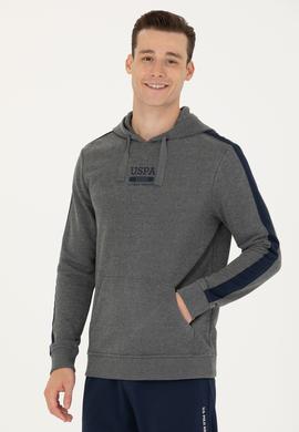 Erkek Antrasit Melanj Sweatshirt - 50276408097