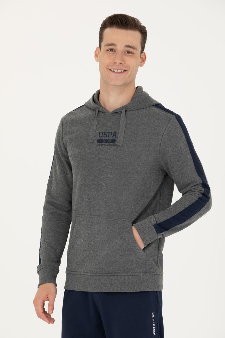 Erkek Antrasit Melanj Sweatshirt - 50276408097