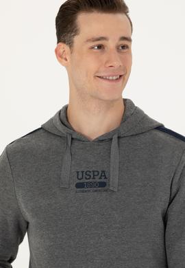 Erkek Antrasit Melanj Sweatshirt - 50276408097