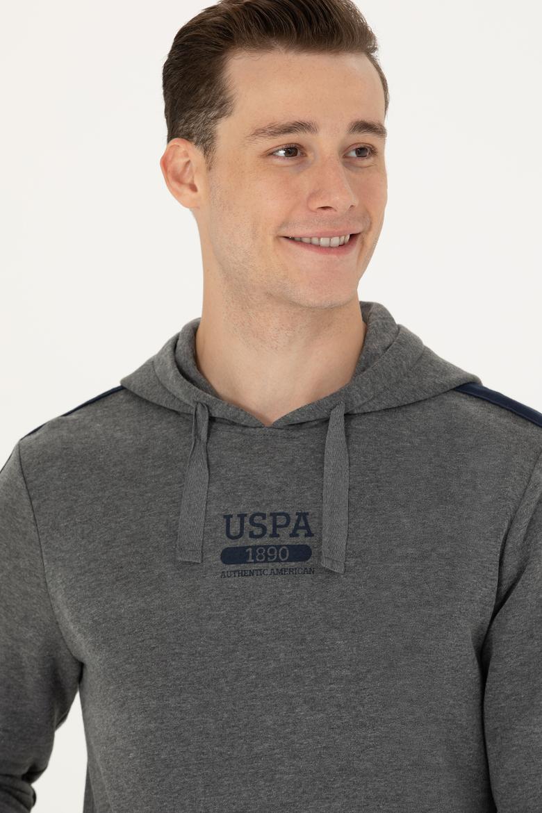 Erkek Antrasit Melanj Sweatshirt - 50276408097