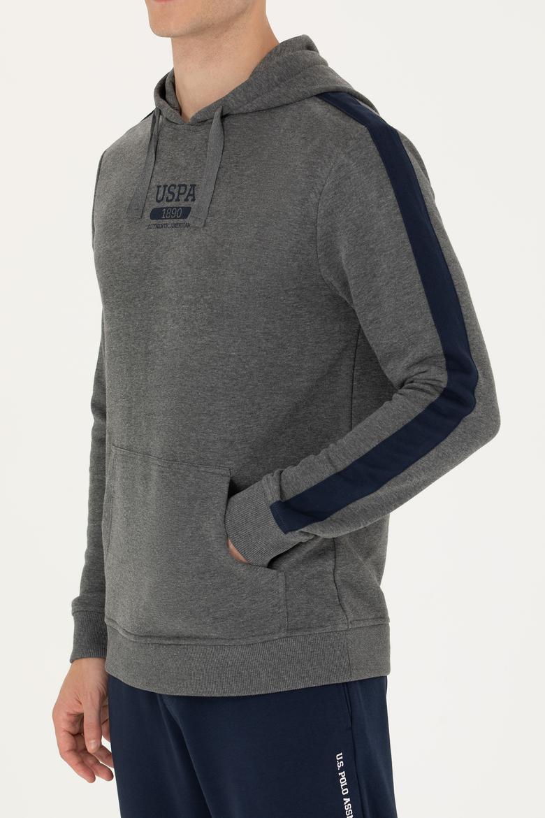 Erkek Antrasit Melanj Sweatshirt - 50276408097