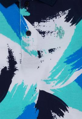 Erkek Çocuk Beyaz Polo Yaka Tişört - 50278136044