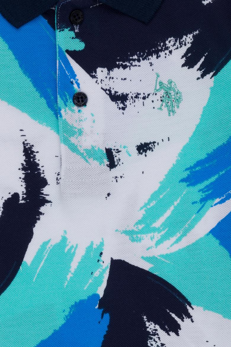 Erkek Çocuk Beyaz Polo Yaka Tişört - 50278136044