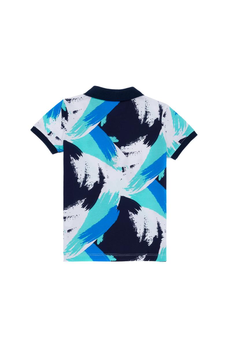 Erkek Çocuk Beyaz Polo Yaka Tişört