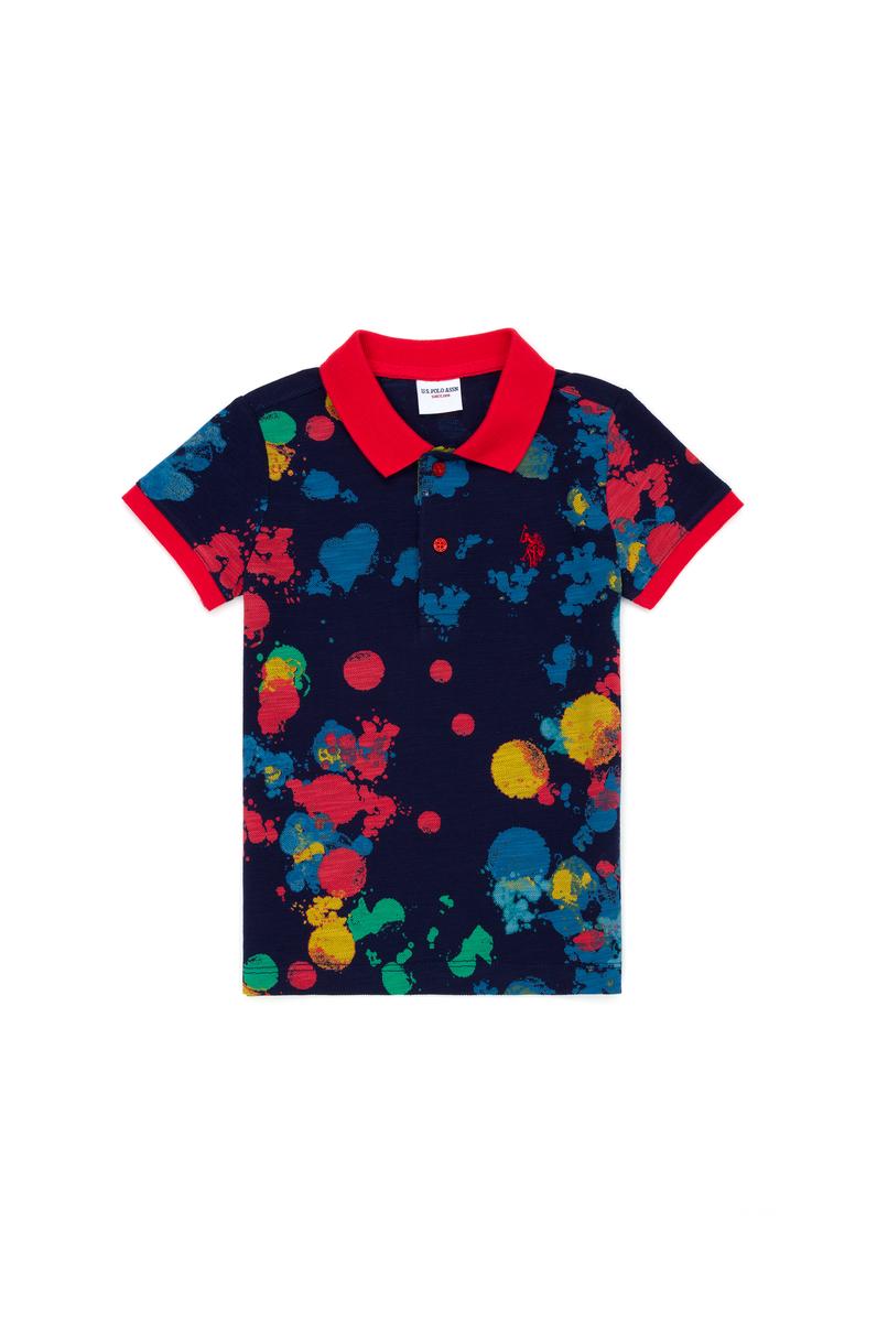 Erkek Çocuk Lacivert Polo Yaka Tişört