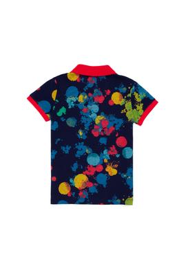 Erkek Çocuk Lacivert Polo Yaka Tişört - 50278137038