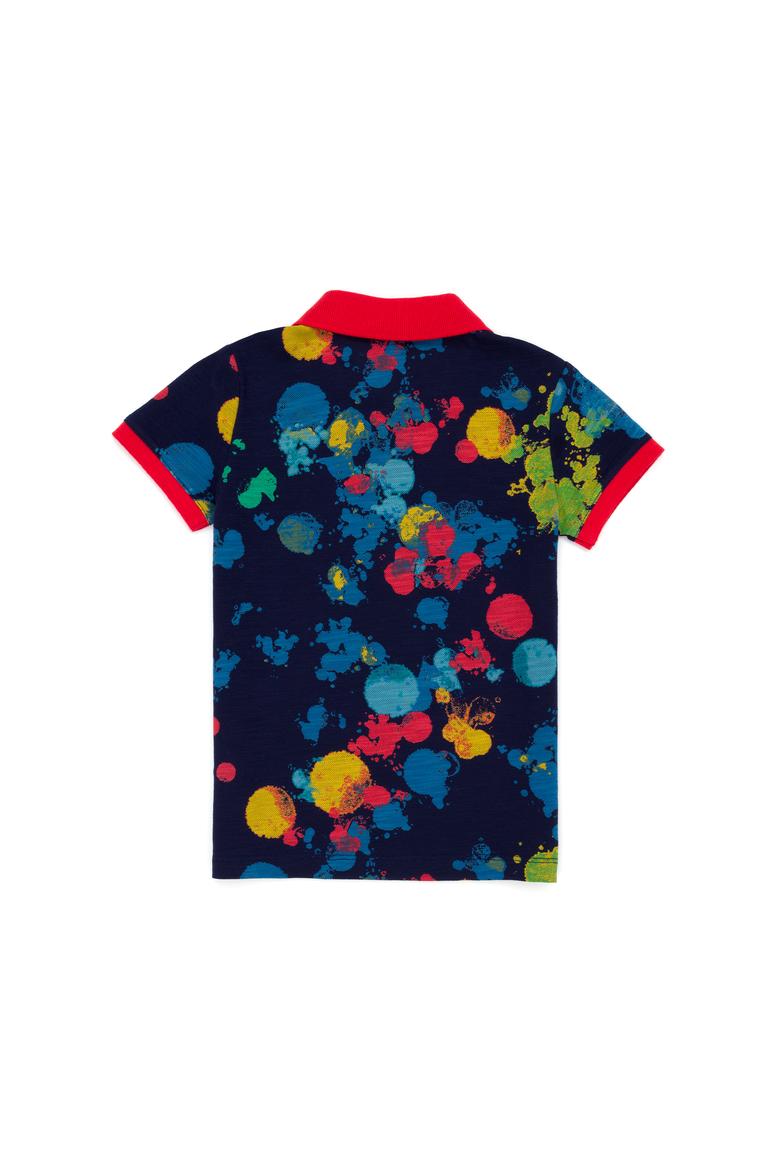 Erkek Çocuk Lacivert Polo Yaka Tişört - 50278137038