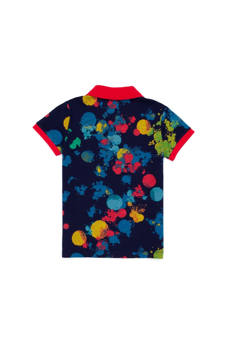 Erkek Çocuk Lacivert Polo Yaka Tişört