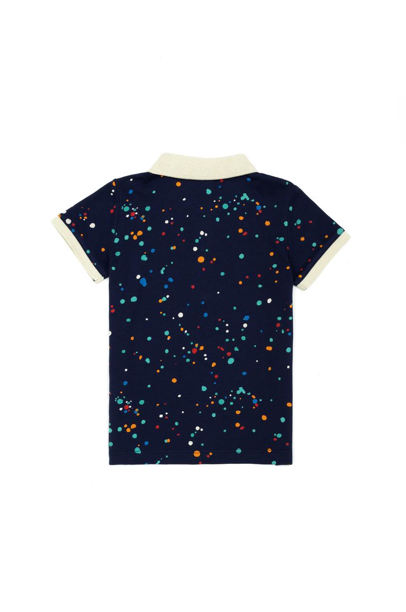 Erkek Çocuk Lacivert Polo Yaka Tişört