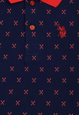 Erkek Çocuk Lacivert Polo Yaka Tişört - 50278161053