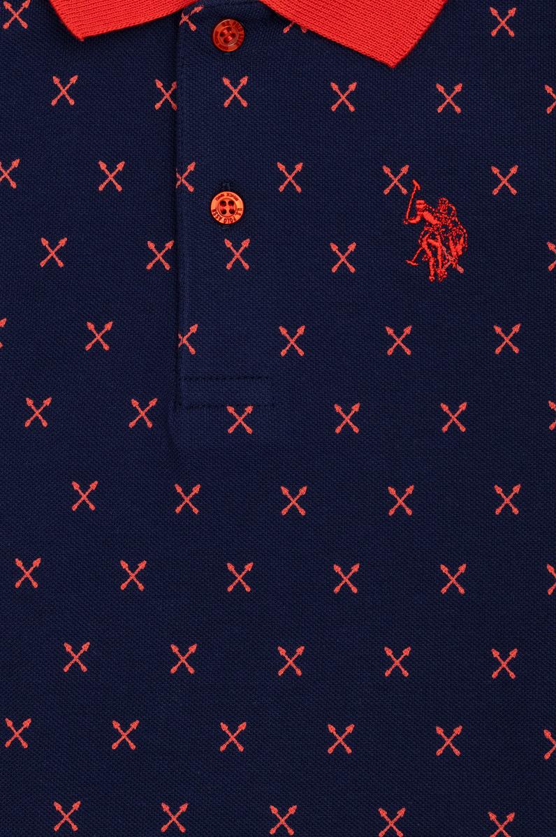 Erkek Çocuk Lacivert Polo Yaka Tişört