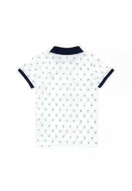 Erkek Çocuk Beyaz Polo Yaka Tişört - 50278161035