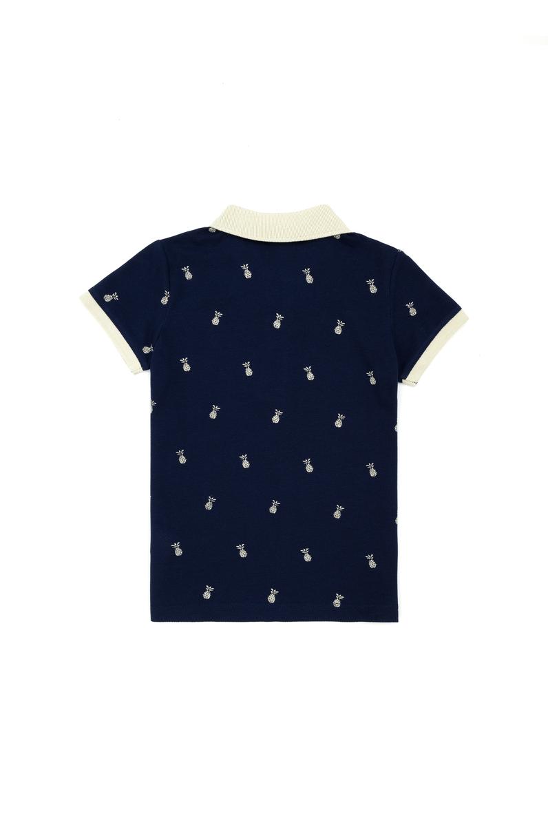 Erkek Çocuk Lacivert Polo Yaka Tişört