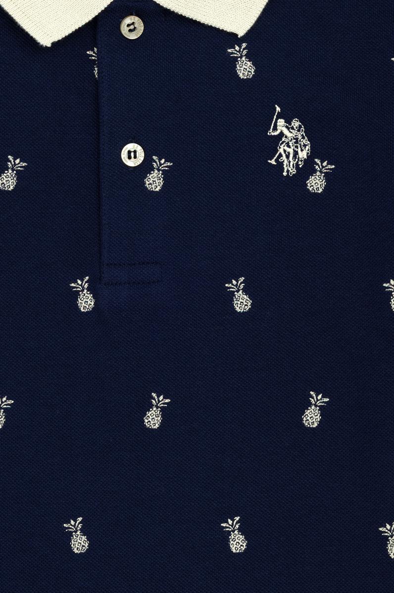 Erkek Çocuk Lacivert Polo Yaka Tişört