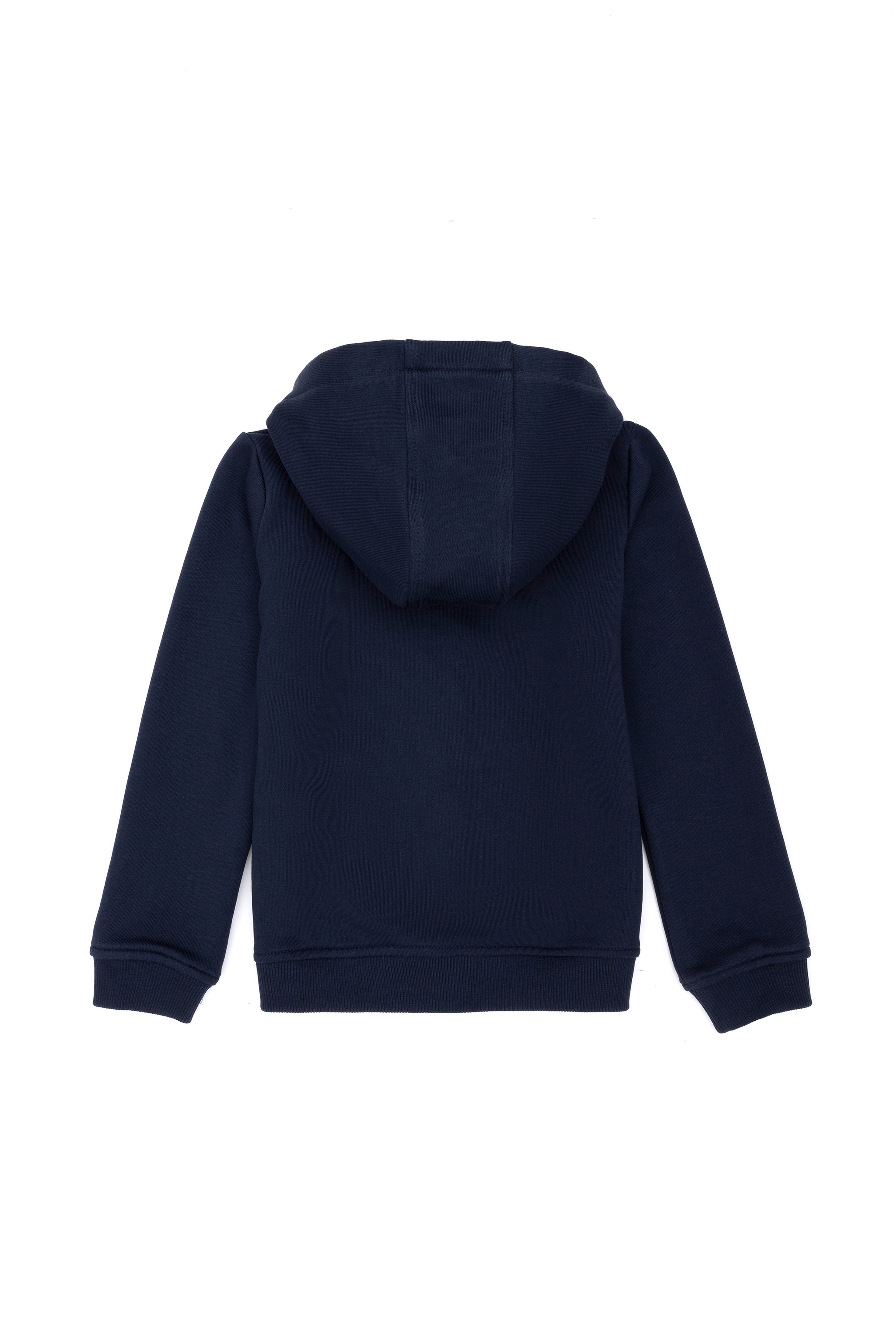 Çocuk Lacivert Basic Kapüşonlu Sweatshirt - Image 2