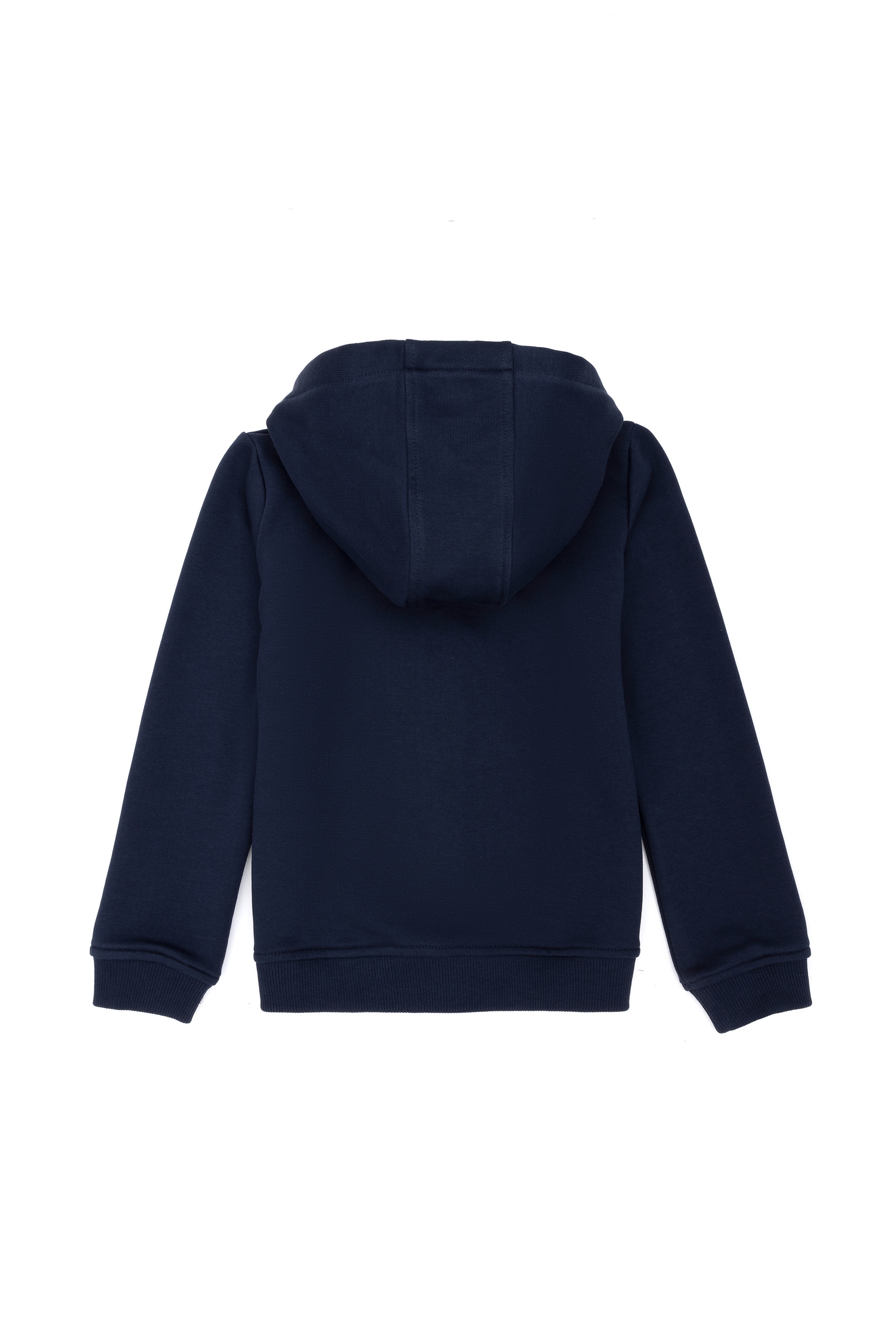 Çocuk Lacivert Basic Kapüşonlu Sweatshirt