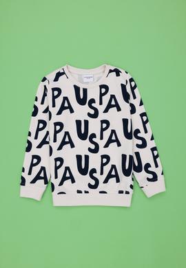 Çocuk Taş Bisiklet Yaka Sweatshirt - 50274401014