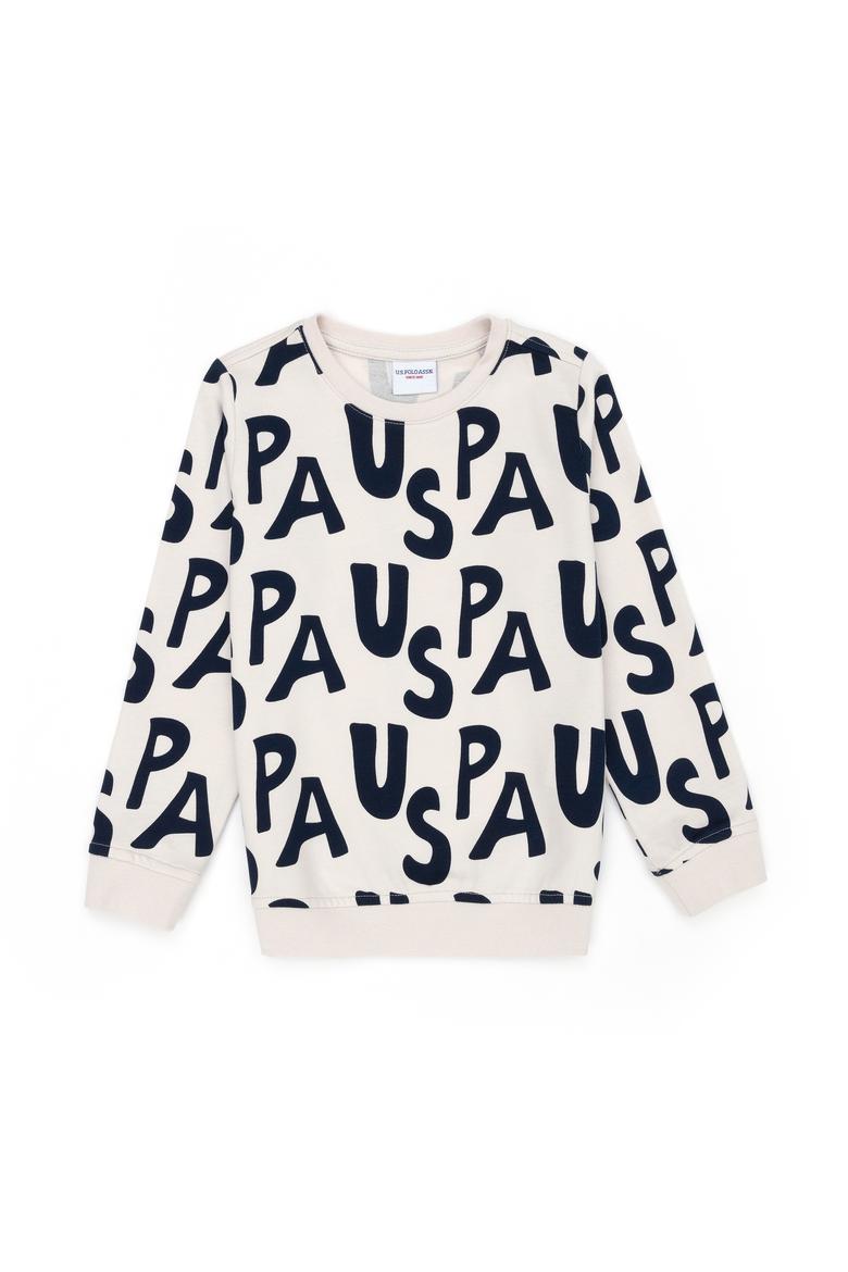 Çocuk Taş Bisiklet Yaka Sweatshirt - 50274401014