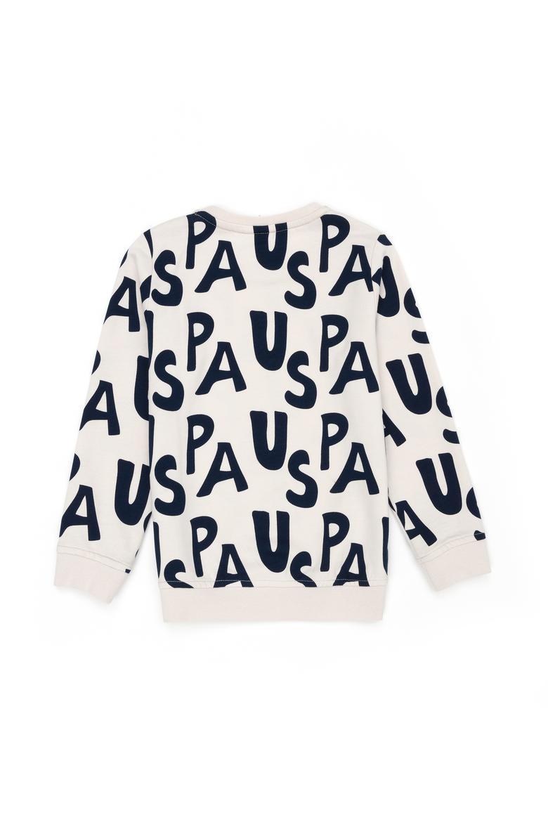 Çocuk Taş Bisiklet Yaka Sweatshirt - 50274401014