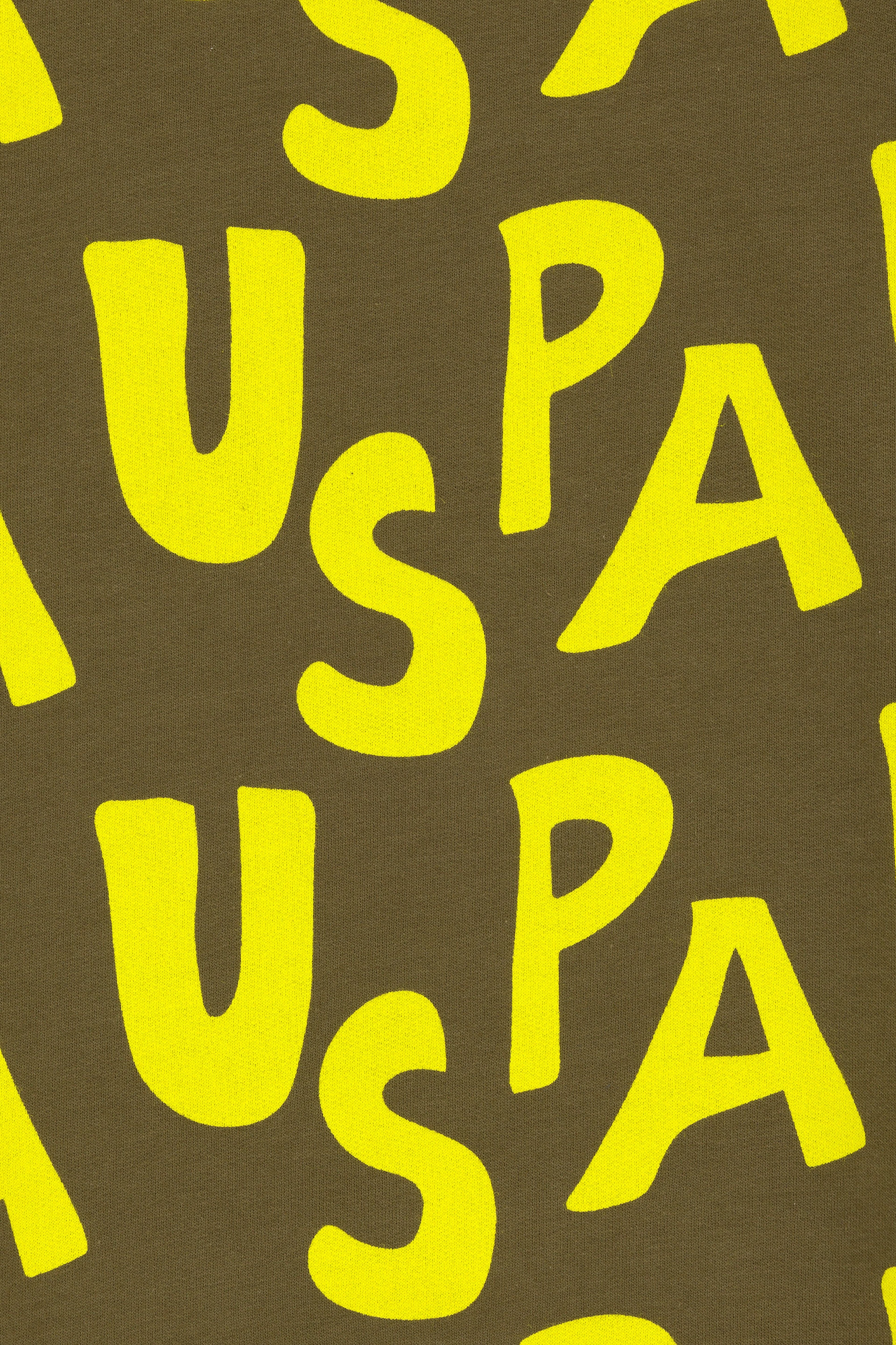 Çocuk Haki Bisiklet Yaka Sweatshirt - Image 3