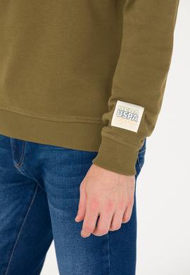 Erkek Haki Sweatshirt - 50273989018