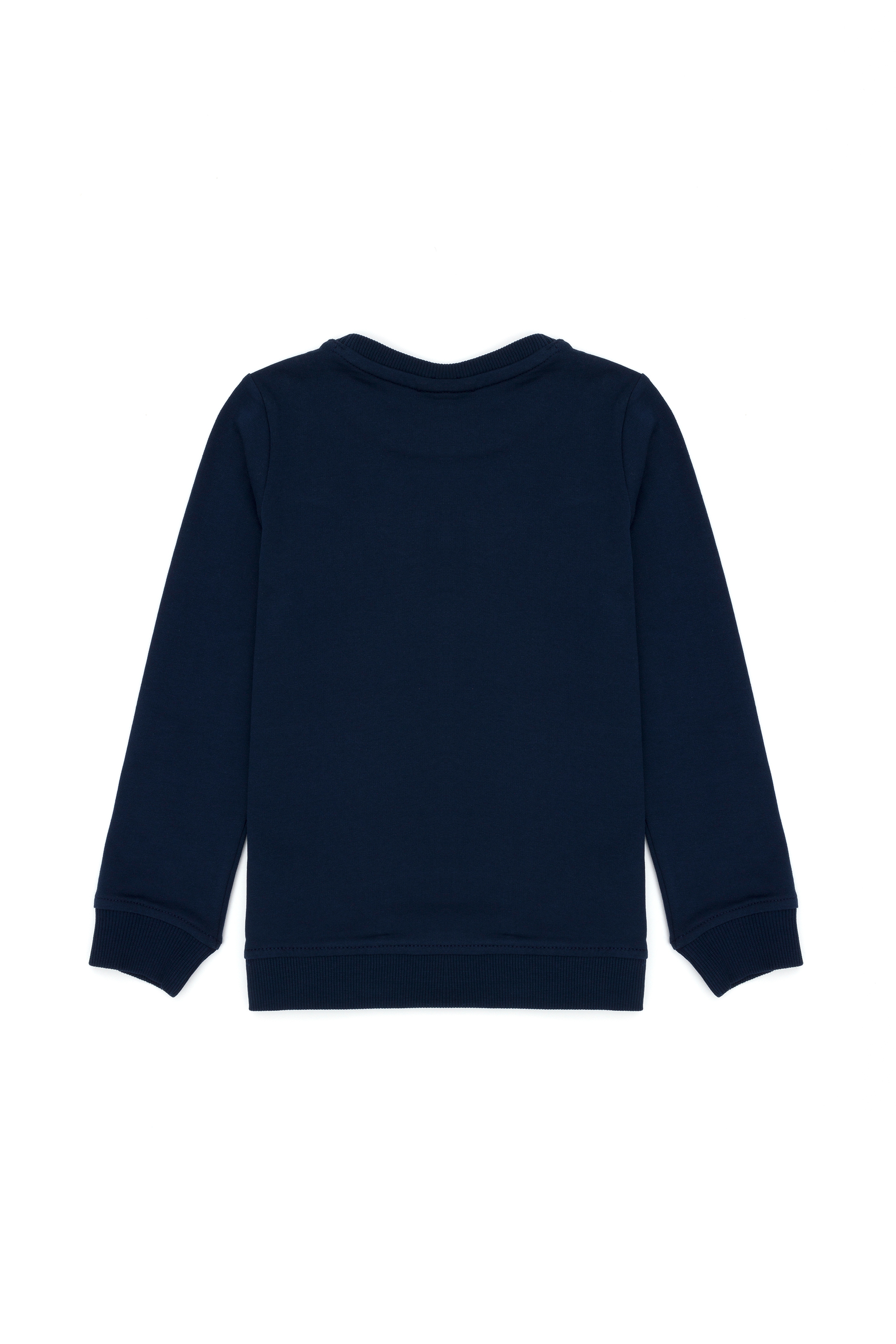 Çocuk Lacivert Bisiklet Yaka Sweatshirt