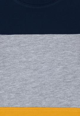 Çocuk Hardal Bisiklet Yaka Sweatshirt - 50274390044